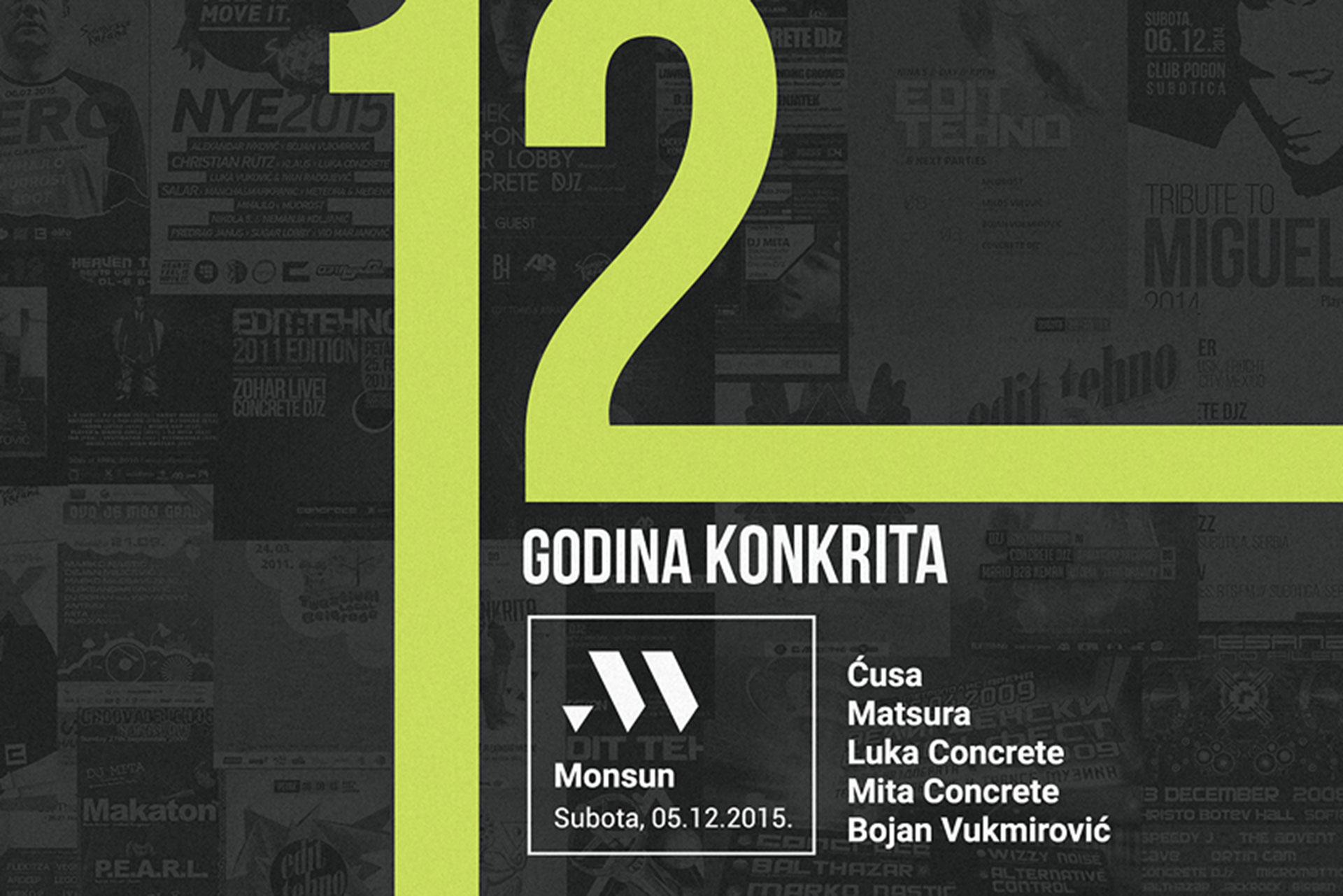 12 godina Konkrita @ Monsun Featured