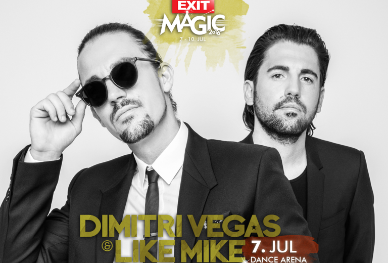 Dimitri Vegas & Like Mike za spektakularno otvaranje Exit Dance Arene!