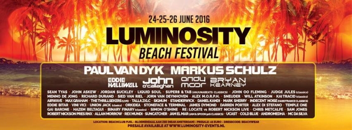 LUMINOSITY BEACH FESTIVAL