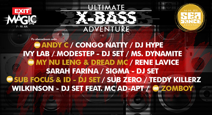 X Bass Exit 2016