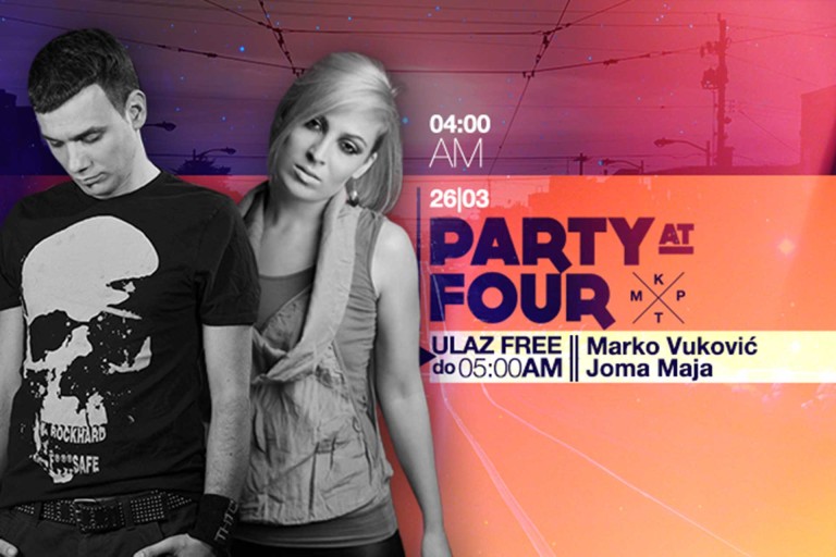Party At Four Marko Vukovic Joma Maja KPTM