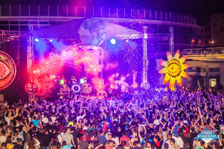 Serbia Wonderland Festival 2016 karte