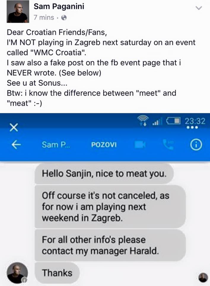 Eric Prydz i Sam Paganini