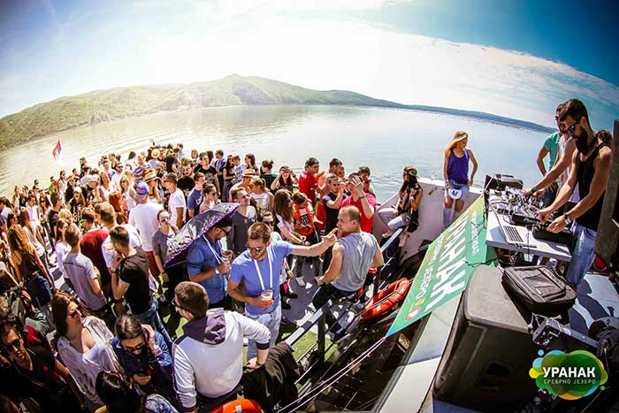 Uranak festival 2016 Boat ZWEIN Party Lady Dee Danijel Cehranov