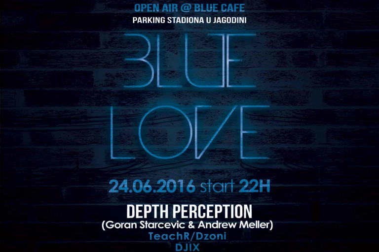 Blue Love Jagodina Depth Perception DJIX