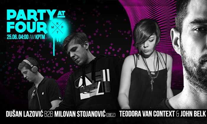 DBDZ Teodora van Context John Belk Party at Four KPTM