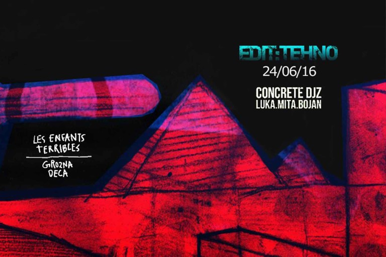 EDIT:TEHNO Les Enfants Terribles Concrete DJz