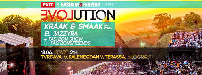 Kraak & Smaak Evolution Exit Terassa Lounge Kalemegdan