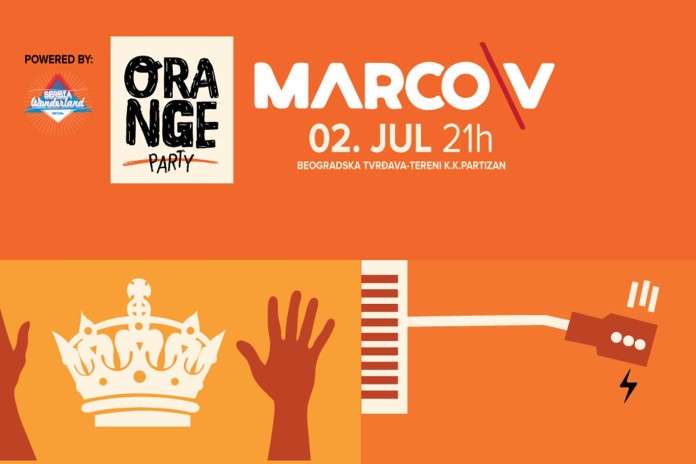 Marco V Orange Party Serbia Wonderland festival