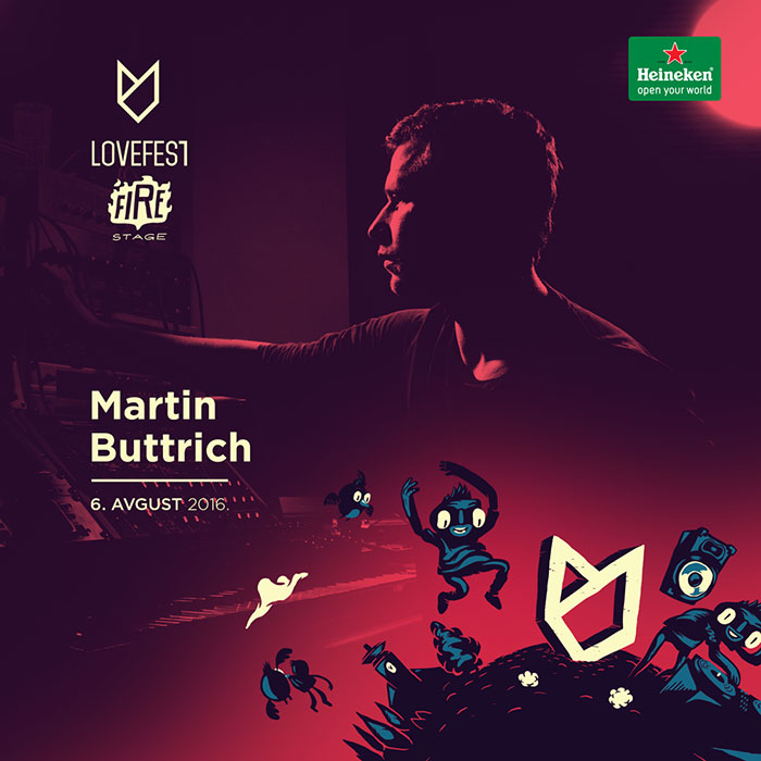 Martin Buttrich Fire Stage Lovefest Vrnjacka Banja