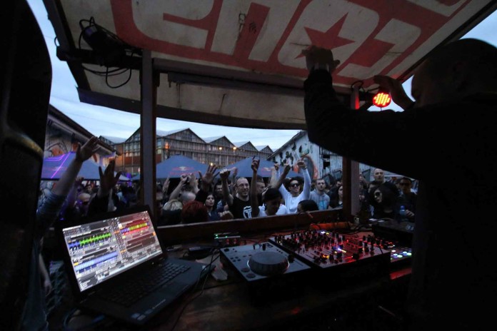 Party at four KPTM Concrete DJz Bojan Vukmirovic Luka Concrete Open Air