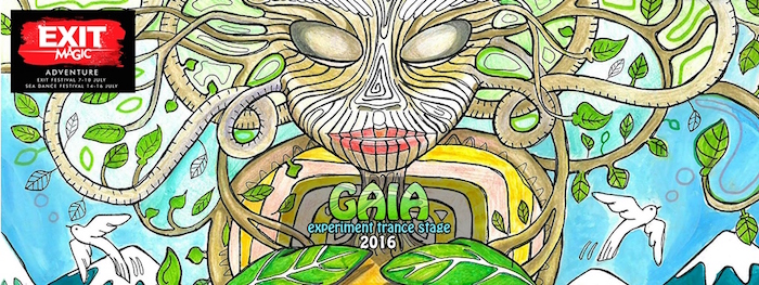 Gaia Experiment Trance Stage EXIT 2016