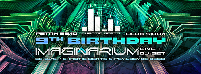 Chaotic Beats Imaginarium Klub Sioux