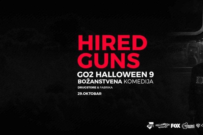 Hired Guns Go2 Halloween maskenbal Limb Stage Hired Guns Go2 Halloween maskenbal Limb Stage