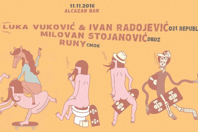 CMOK micro Dot Ivan Radojevic & Luka Vukovic Milovan Stojanovic Runy Alcazar Bar