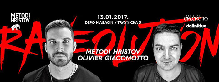 Metodi Hristov Olivier Giacomotto Raveolution Srpska nova godina Magacin Depo