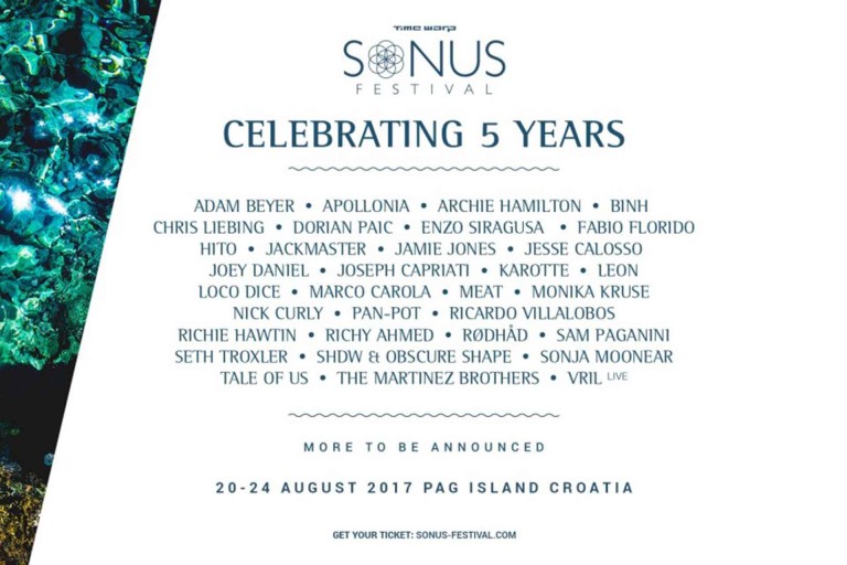 Sonus festival 2017 line up