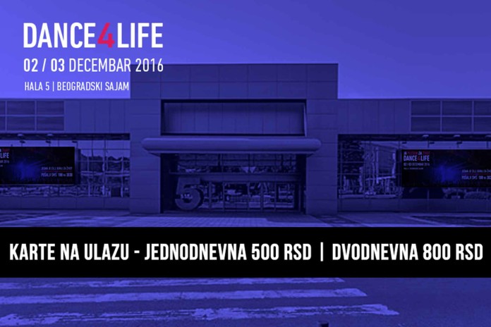 Dance4Life karte na ulazu Dance4Life karte na ulazu