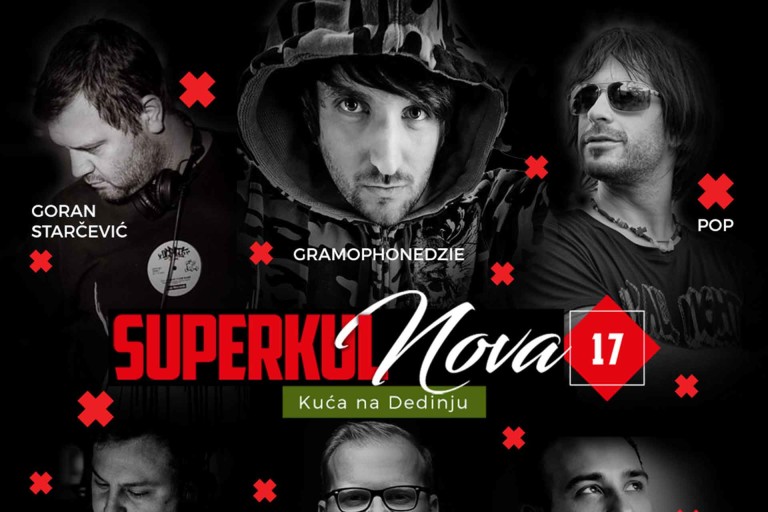 Superkul Nova 2017 GRAMOPHONEDZIE Groovyman Goran Starcevic Petko FNKN Blue Pop vila na Dedinju Nova godina