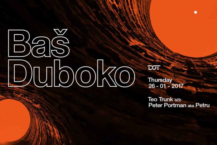 Bas duboko Peter Porman Teo Trunk Dot Bas duboko Peter Porman Teo Trunk Dot