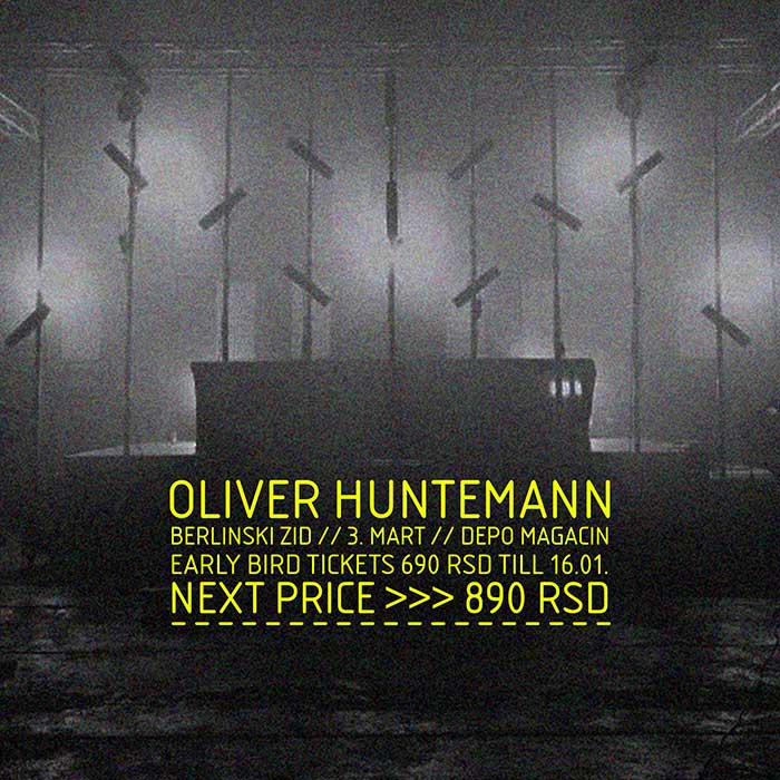 Karte Berlinski Zid Oliver Huntemann Magacin Depo