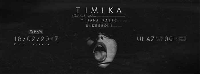 Timika UnderBok Tijana Kabic Pik Sombor
