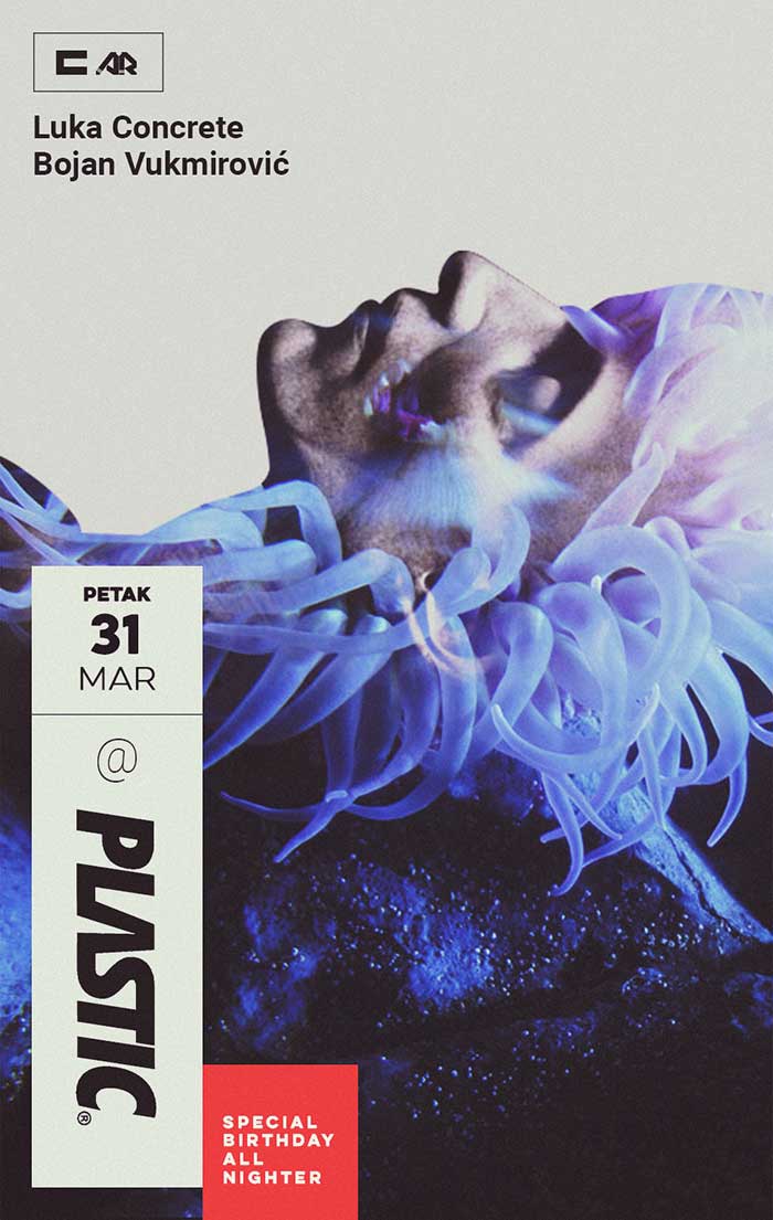 Bojan Luka Concrete DJz All Night Long Plastic