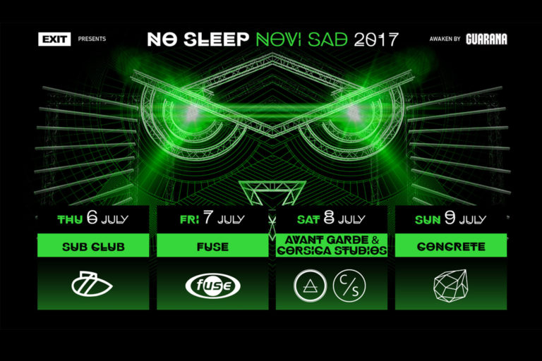 No Sleep Novi Sad 2017: Ovo su klubovi u koje izlazimo na Exitu!