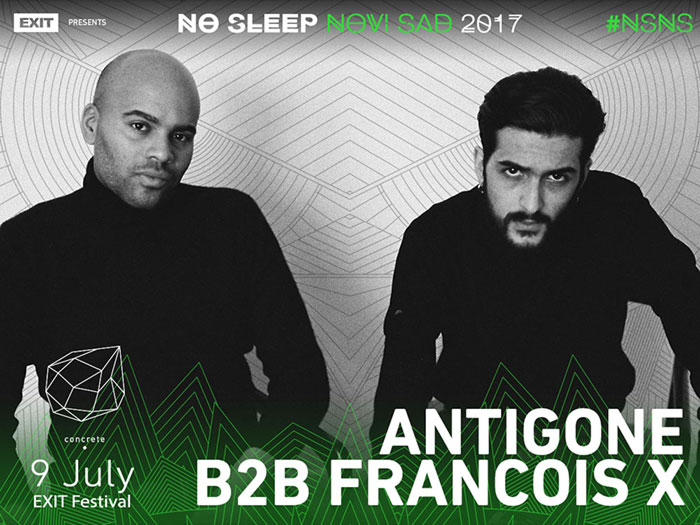 Antigone Francois X EXIT festival No Sleep Novi Sad