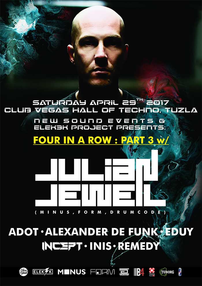 Elek3k Project Julian Jeweil New Sound Club Vegas Tuzla
