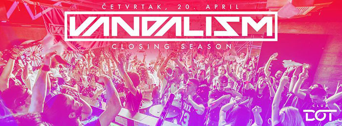 Vandalism Closing Season Dot