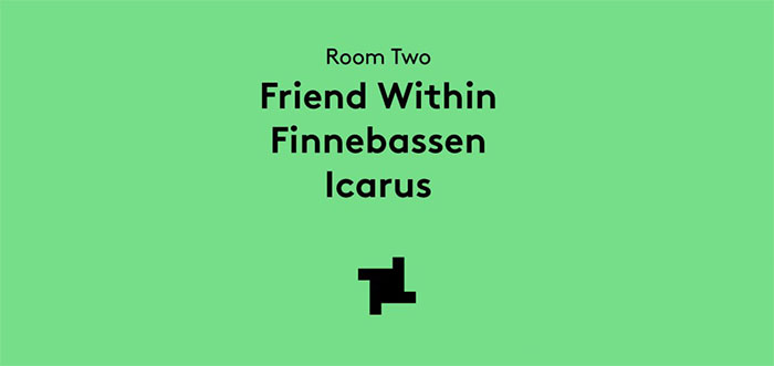 Finnebassen fabric Friend Within Icarus