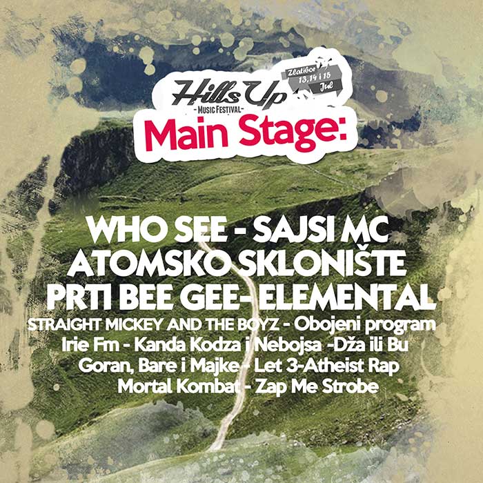 HillsUP festival 2017 Main Stage Zlatibor