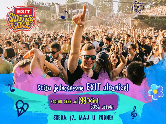 Jednodnevne ulaznice Exit festival