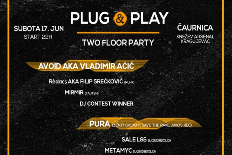 Plug & Play Šumadija Fest Garage Reunion RUHR Knežev Arsenal Čaurnica