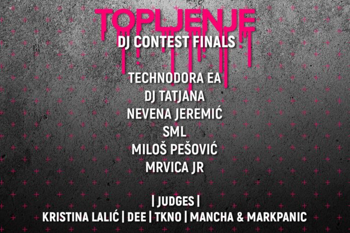 Topljenje festival DJ konkurs finalisti