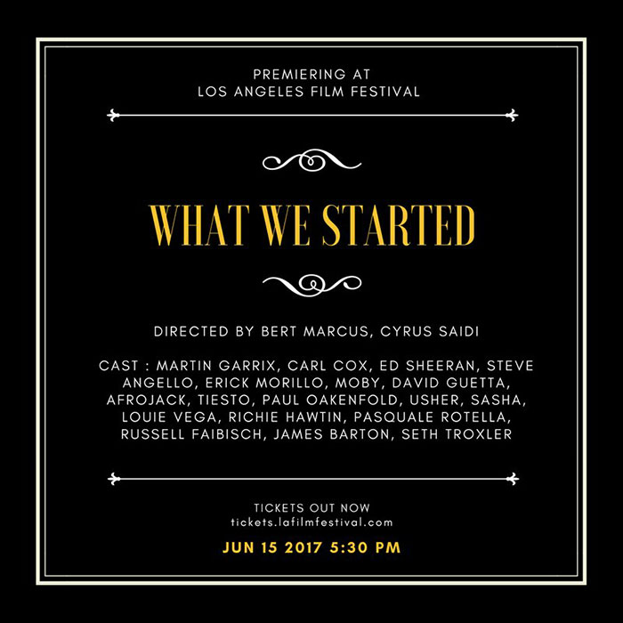 What We Started Carl Cox