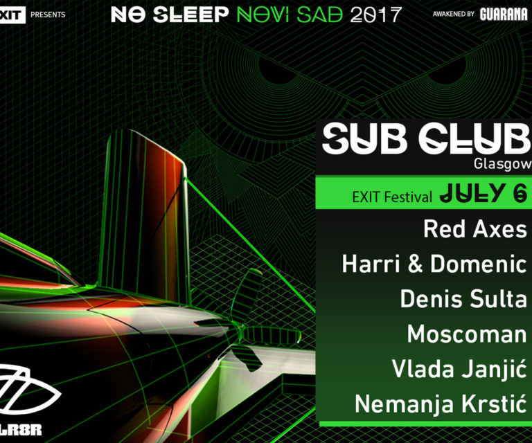 Harri & Domenic i Sub Club na EXIT dovode Red Axes, Denisa Sultu i Moscomana!
