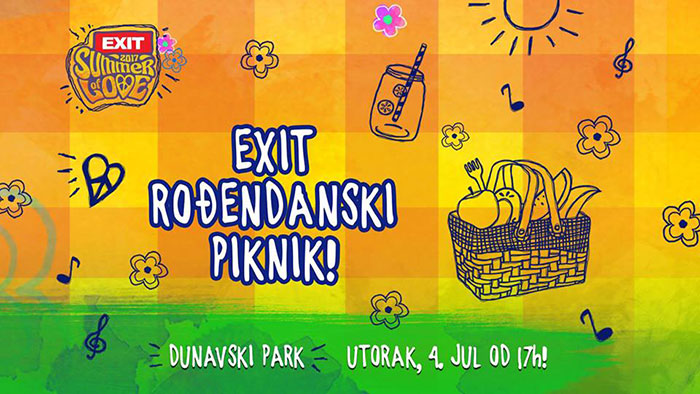 EXIT festival 2017 Leto ljubavi Piknik