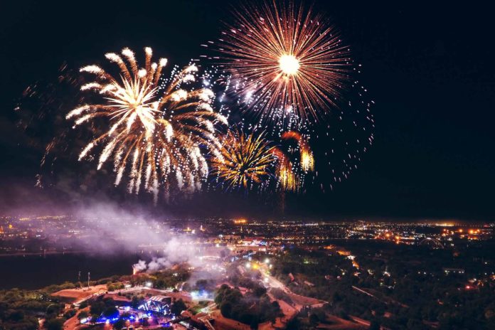 EXIT festival 2017 vatromet EXIT festival 2017 vatromet