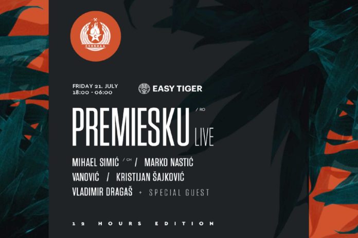Easy Tiger Premiesku Marko Nastic Disco Splav Sloboda Easy Tiger Premiesku Marko Nastic Disco Splav Sloboda