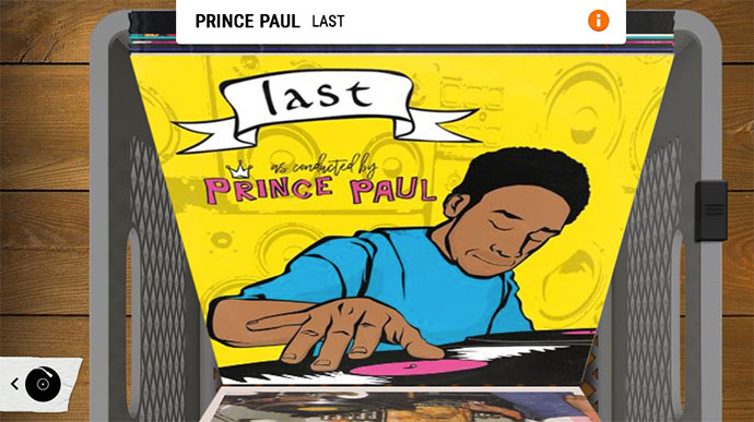 Google Turntables Music Libary