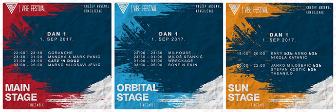 VIBE festival 2017 satnica Dan prvi