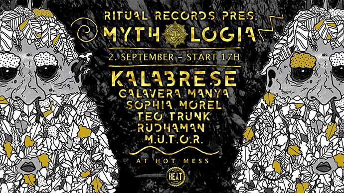 Ritual Records Kalabrese Calavera Manya Teo Trunk Rudhaman Sophia Morel Hot Mess
