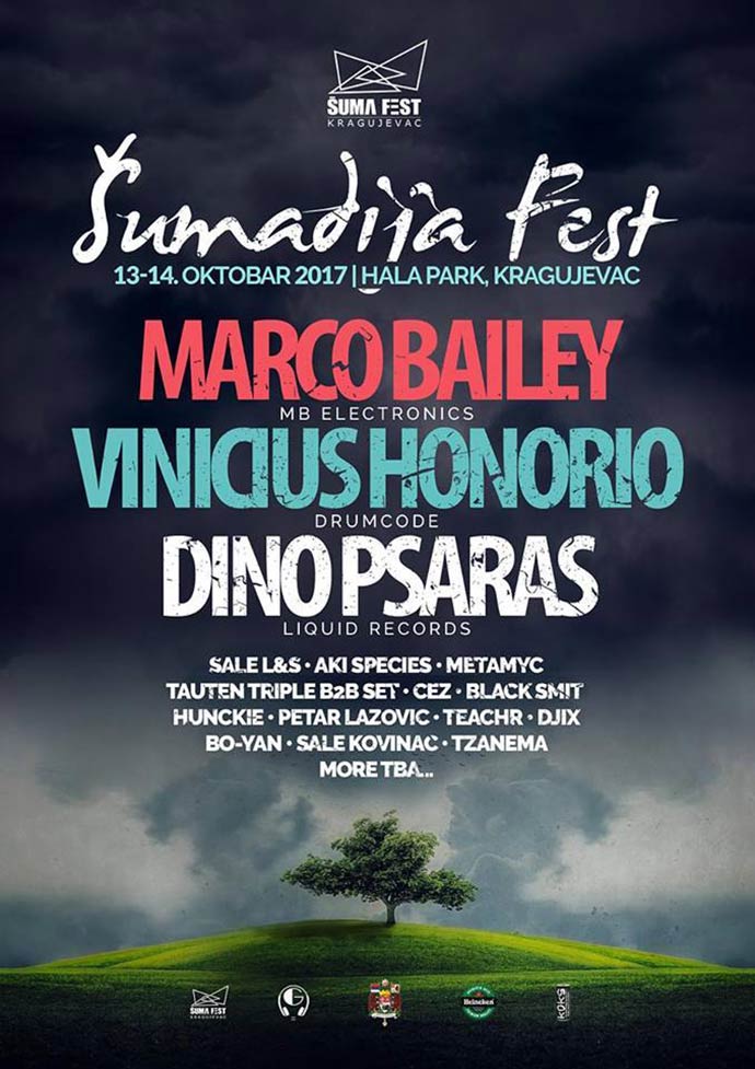 Sumadija Fest 2017 izvodjaci
