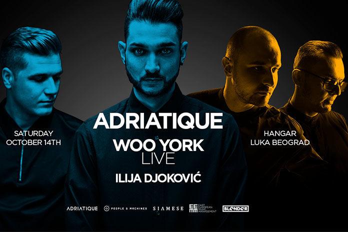 Adriatique, Woo York i Ilija Djokovic u Hangaru Luke Beograd.