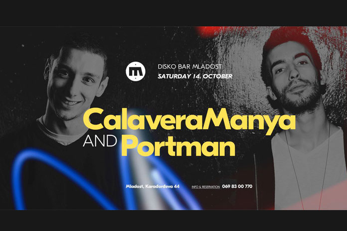 Calavera Manya i Peter Portman All Night Long od sad u Mladosti!