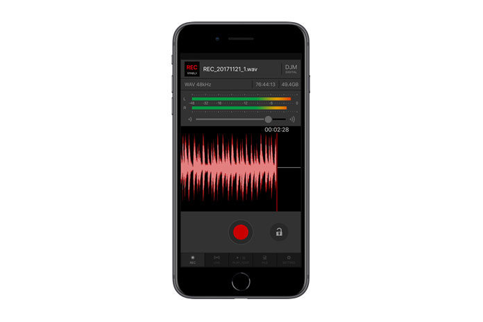 DJM REC iPhone