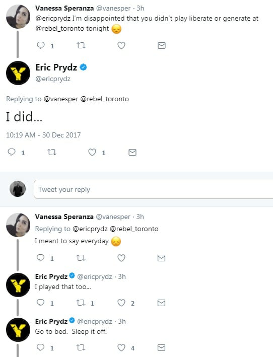 Eric Prydz Twitter