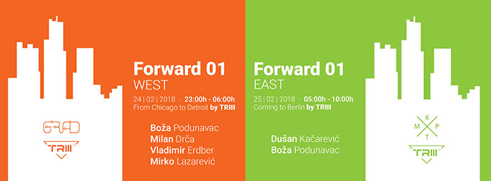 Forward TRIII Milan Drča Vladimir Erdber KC Grad KPTM